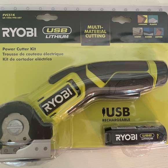Other | Ryobi Usb Lithium Power Cutter Kit | Poshmark